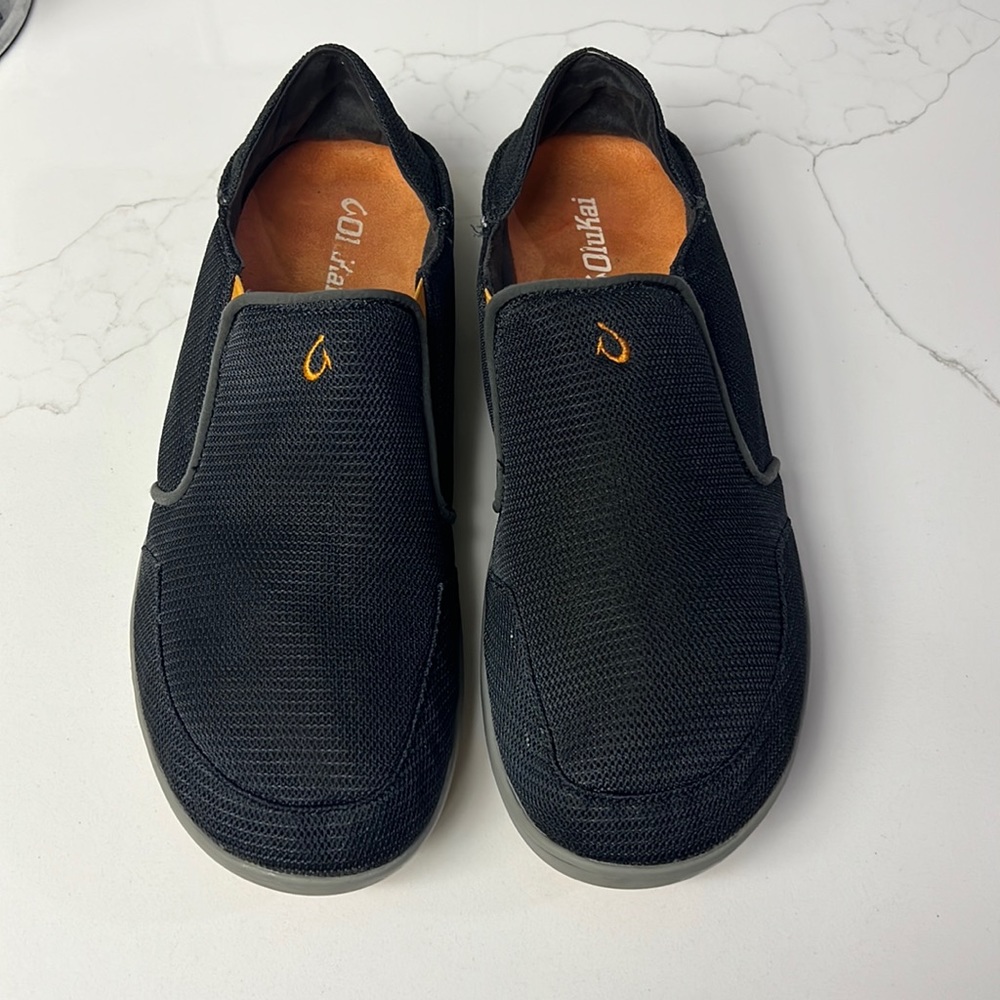OluKai Men’s Nohea Mesh Slip-on Shoes Size 12